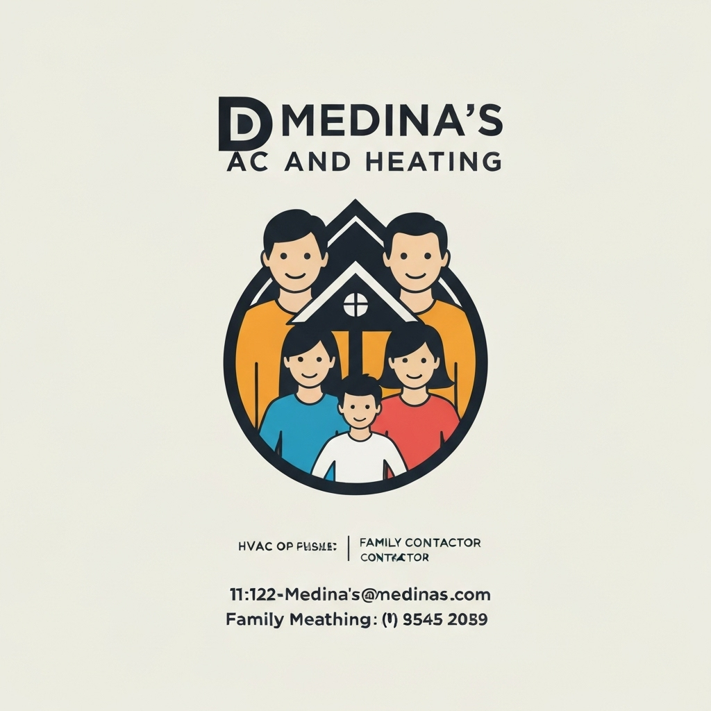 D Medina's AC And Heating HVAC Contractor logo